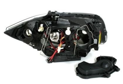 Кристални фарове за BMW E87 Angel Eyes (2004-2011) - хром - Image 2