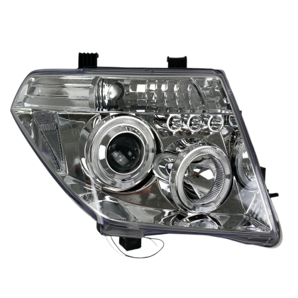 Кристални фарове за Nissan Navara / Pathfinder (2005-2009) - хром - Image 2