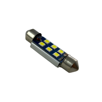 Лед крушка за плафон с 6 SMD диода 39мм - Canbus - Image 3