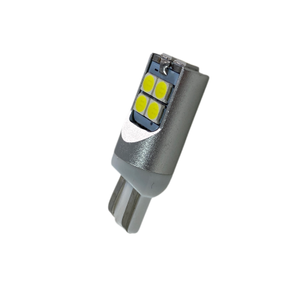Лед крушка тип T10 с 10 SMD диода тип 3030 - Canbus 5000K - Image 3