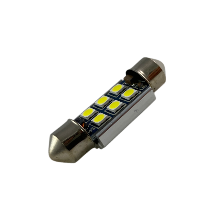Лед крушка за плафон с 6 SMD диода 36мм - Canbus - Image 2