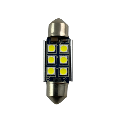 Лед крушка за плафон с 6 SMD диода 36мм - Canbus - Image 3