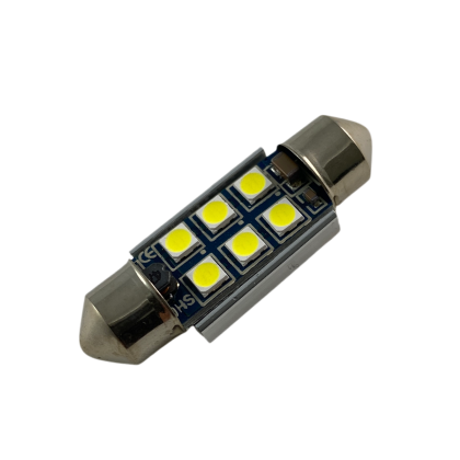 Лед крушка за плафон с 6 SMD диода 36мм - Canbus