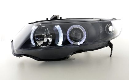 Кристални фарове за HONDA CIVIC COUPE (2006-2008)