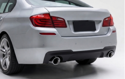 Дифузер за задна броня за BMW F10 - M5 двоен за единичен накрайник 0--0 - Image 2