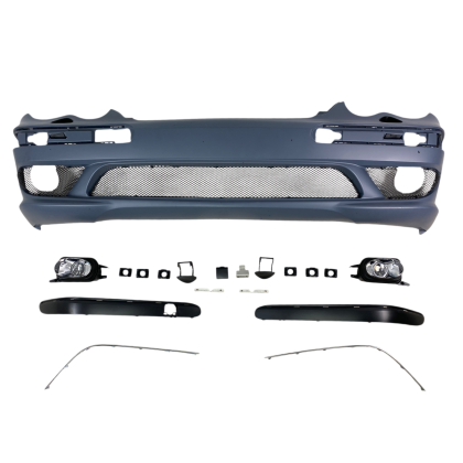 Body kit AMG пакет за Mercedes C-class W203 sedan (2003-2007) с халогени - Image 3